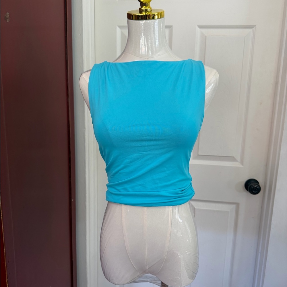 House of Harlow 1960 Vibrant Blue Tank Top